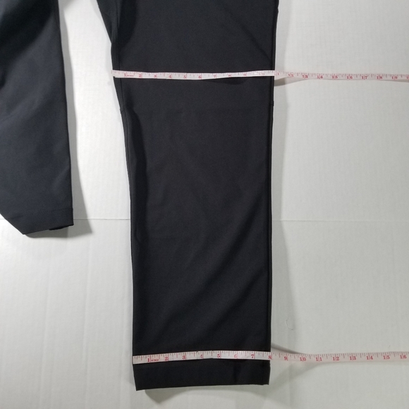 Lululemon ABC Pants Black 38x29 Warpstreme Chinos Flat Front Stretch 29" Inseam - Picture 10 of 10